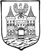 Wersja jednokolorowa herbu Miasta Cieszyna